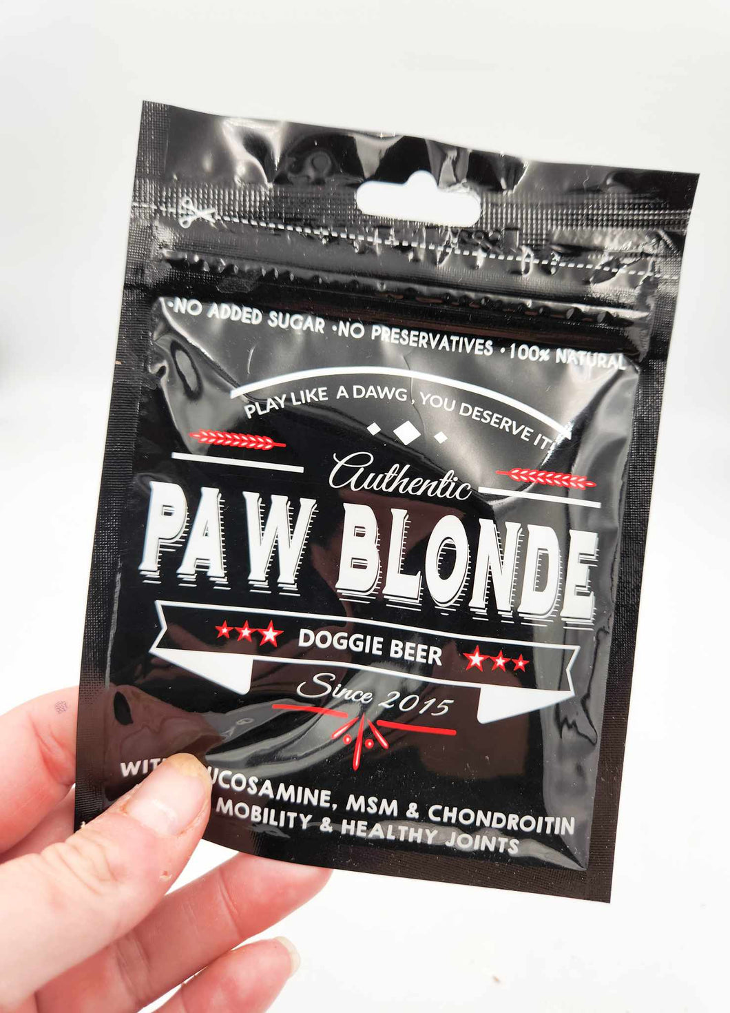 Paw Blonde doggy beer