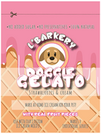 Doggie Gelato - Strawberry & Cream