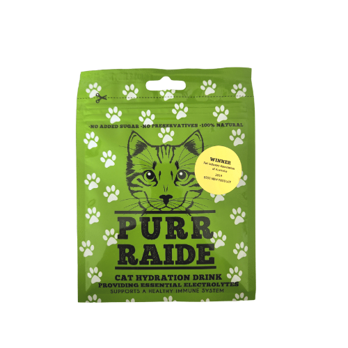 Purr-Raide cat drink