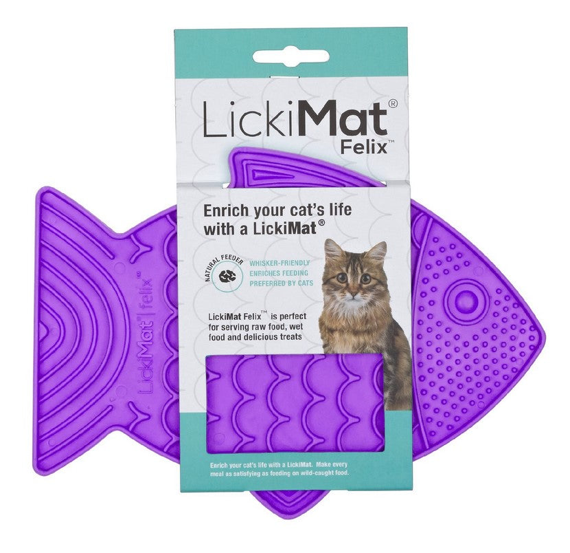 LickiMat Felix Slow Food Bowl for Cats